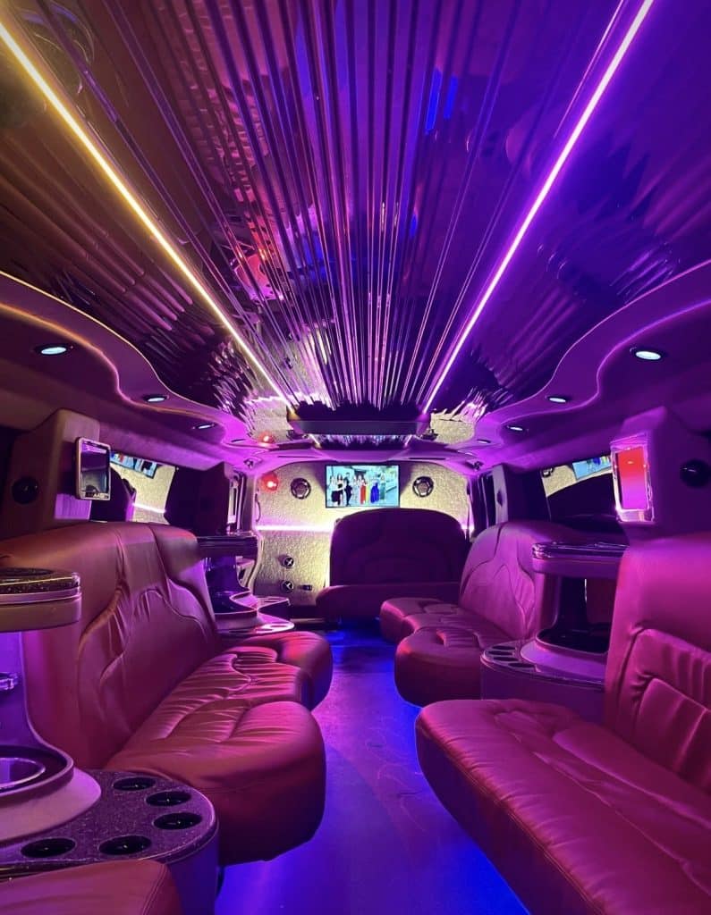 Limusina Hummer negra en Madrid