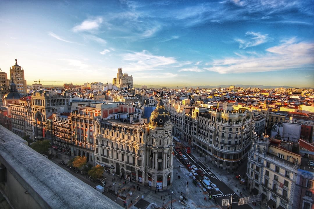 Edificio Metrópolis en la Gran Vía de Madrid